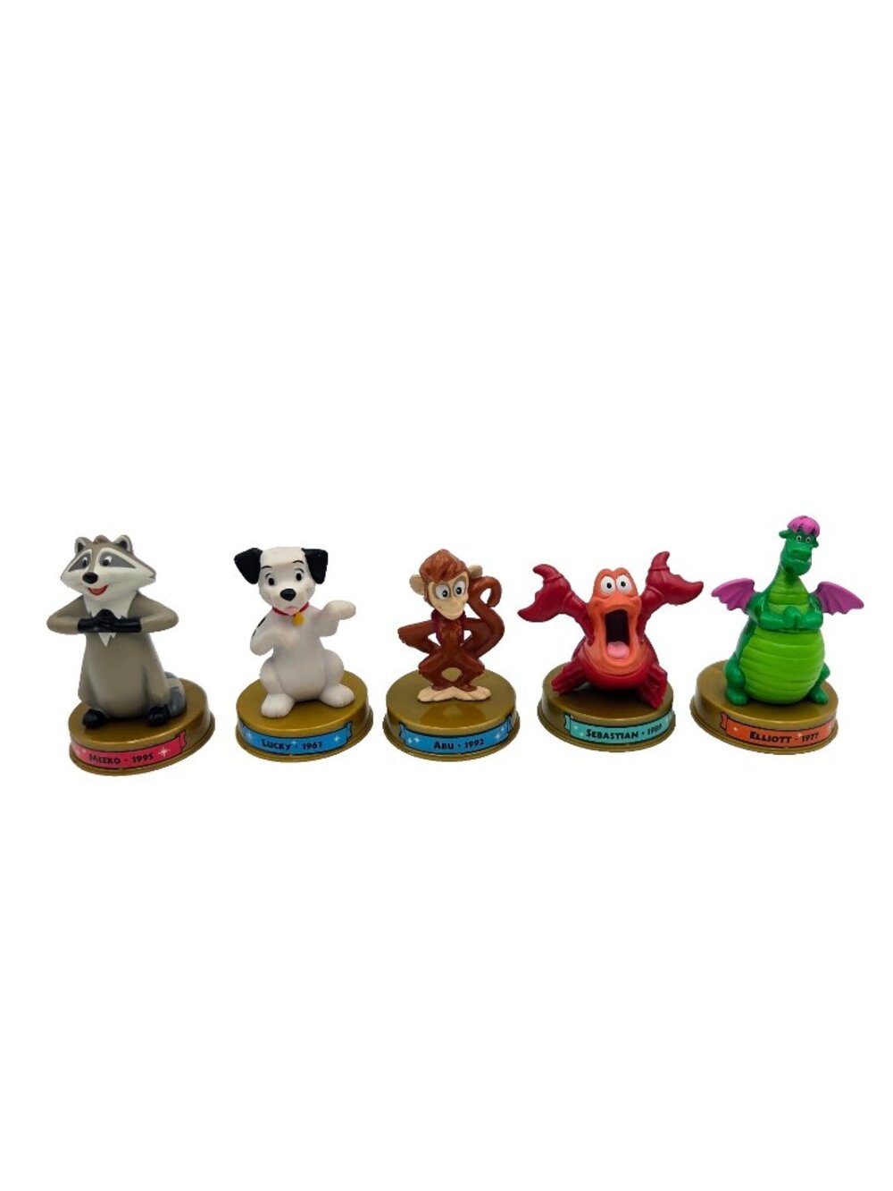 McDonald’s 2002 Walt Disney World 100 Years Of Magic Lot Of 5 Figurines Toy Read